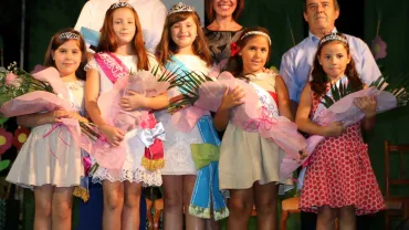 Imagen de Victoria sobrino inauguración fiestas Barrio de Oriente