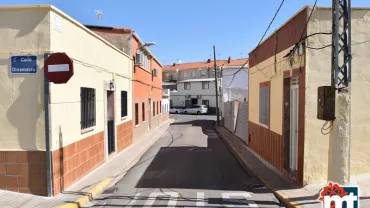 imagen de la esquina de calle Dinamarca con Calvario de Miguelturra, junio 2019