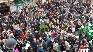 imagen de las Campanadas Churriegas del año 2019, por primera vez en horario de díaimagen de las Campanadas Churriegas del año 2019