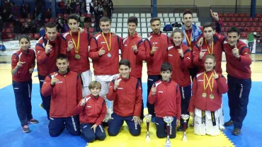 imagen del CDE Kim de Miguelturra en el campeonato de Castilla La Mancha 2015