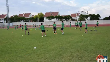 imagen del Campus de Fútbol de Miguelturra del pasado año 2019