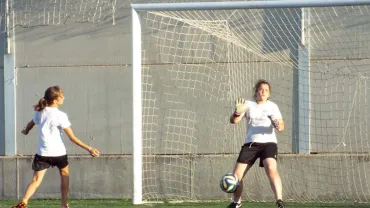 imagen de los entrenamientos del miércoles del Campus de Fútbol 2017