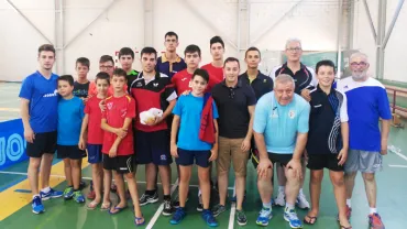 imagen clausura Campus de Tenis de Mesa Miguelturra, julio 2017, fuente imagen área de Deportes