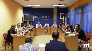 imagen captura pantalla del vídeo del Pleno Extraordinario del 21 de junio de 2018