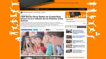imagen captura pantalla Atresmedia donde se informa del premio al Benito Pérez Galdós, junio 2017