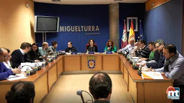 imagen captura pantalla del vídeo del Pleno Ordinario del 28-11-2019