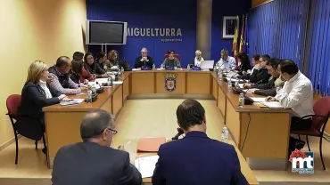 imagen captura pantalla Pleno Ordinario del 5 de abril de 2018 del Ayuntamiento de Miguelturra