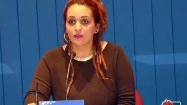 imagen de la concejala  de Participación Ciudadana Carolina Molina, enero de 2016