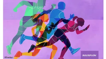 imagen del cartel de la Escuela de Runners de Miguelturra 2020, diseño cartel Centro de la Mujer de Miguelturra