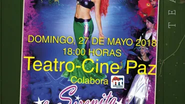 imagen del cartel de La Sirenita, 27 mayo 2018 en Miguelturra