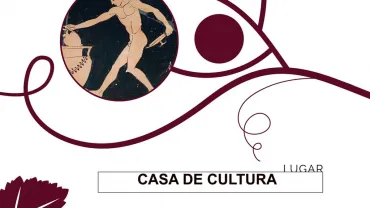 imagen del cartel de la exposición sobre historia y arqueología del vino, mayo 2018