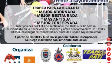 imagen cartel Día de la Bicicleta Ferias 2015 Miguelturra