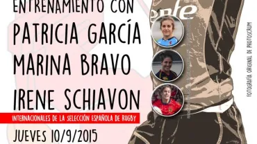 imagen del cartel de la charla sobre rugby, septiembre 2015