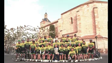 imagen del cartel de la exposición fotográfica Peña Ciclista Miguelturra, mayo 2017