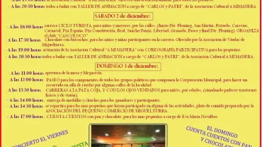 imagen del cartel del evento de Fisensi para los días 1, 2 y 3 de diciembre 2017