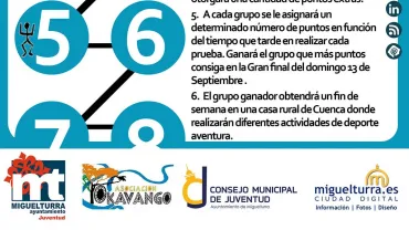 imagen del cartel elaborado por el portal web para el Concurso Gran Tour Park 2015 Miguelturra