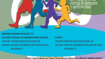 imagen del cartel de la actividad del AMPA del Colegio La Merced, diciembre 2017