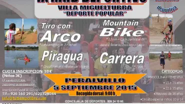 imagen del cartel del Noveno Raid Deportivo, ferias 2015