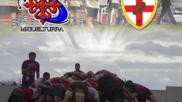 imagen cartel partido de rugby del domingo 24 de enero de 2016