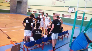 imagen del partido del CB Miguelturra, octubre 2017, fuente imagen Ramón Peco Santos