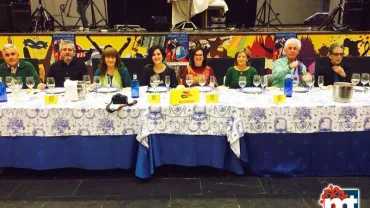 imagen de la cena de las Máscaras Mayores del Carnaval 2016