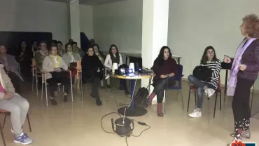 imagen de la charla de Mercedes López, 10 noviembre 2017