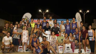 imagen de la clausura del Torneo Vóley Playa 2019, Miguelturra, Agosto 2019