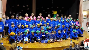 imagen clausura del Clinic de Fútbol de Navidad 2018 de Miguelturra