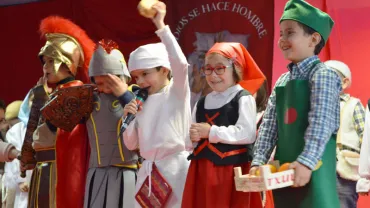 imagen de archivo de eventos navideños en el Colegio Nuestra Señora de la Merced