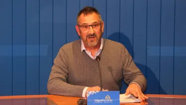 imagen del concejal de promoción económica, Miguel Fernández, abril de 2018