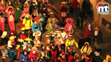 imagen de la Concentración de Máscaras, 12 febrero 2018