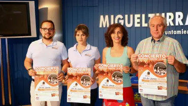 imagen presentación del concierto contra el ELA, junio 2018