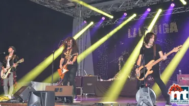imagen del concierto de La Fuga en los Carnavales de Miguelturra 2019