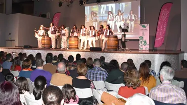 imagen de la actuación de los Quemasangre, febrero 2020 Miguelturra