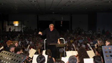 imagen del concierto en Carrión de Calatrava, junio 2017