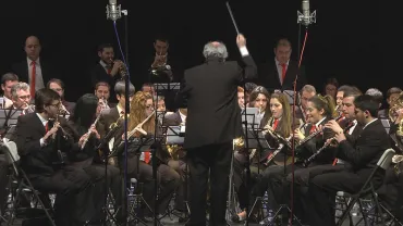 imagen del Concierto Cofrade Banda Sinfónica Municipal, marzo 2016. Fuente imagen Difunde Broadcasting