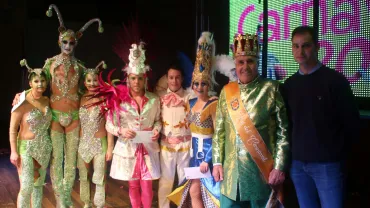 Ganadores del traje de mujer y de hombre del Concurso de Trajes de Miguelturra