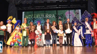 imagen entrega premios del concurso de Escaparates del Carnaval 2019 de  Miguelturra