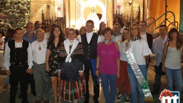 imagen de la Corporación Municipal, Churriegos Ejemplares salientes y entrantes y Pregonera, Ferias y Fiestas 2018 Miguelturra