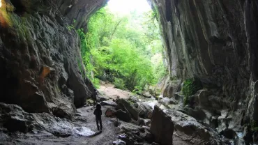 imagen de las cuevas de Zugarramurdi