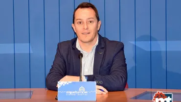 imagen del concejal de Festejos, Diego Rodríguez Tercero, 20 enero 2020