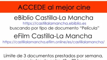 imagen alusiva acceso a la plataforma efil de la Red de Bibliotecas de la Junta de Comunidades de Castilla-La Mancha