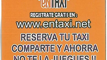 Imagen  App gratuita en taxi