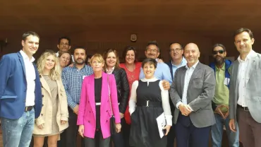 imagen en el encuentro de lanzaderas de Castilla La Mancha, abril 2017