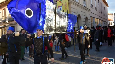 imagen del entierro de la Sardina del Carnaval de Miguelturra 2019