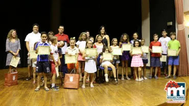 imagen entrega de premios del concurso de lectura, septiembre 2015