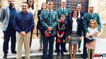 imagen de la celebración institucional de la Virgen del Pilar, octubre 2015