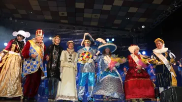 imagen de las Máscaras Mayores del Carnaval de Miguelturra 2016