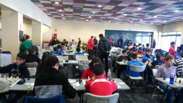 imagen de la primera jornada de Ajedrez, Deporte Base, enero 2017, imagen de Alberto Sánchez Ruiz