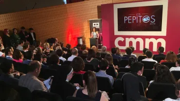 imagen de la gala entrega premios concurso Aventura con Dinosaurios, mayo 2019, fuente imagen CMM